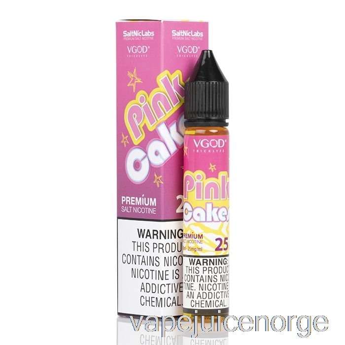 Vape Penn Rosa Kaker - Vgod Saltnic - 30ml 25mg